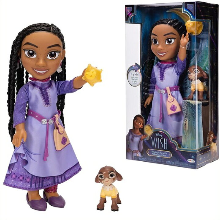 楽天市場】【Disney Wish】 ディズニー ウィッシュ 歌うアーシャ人形 