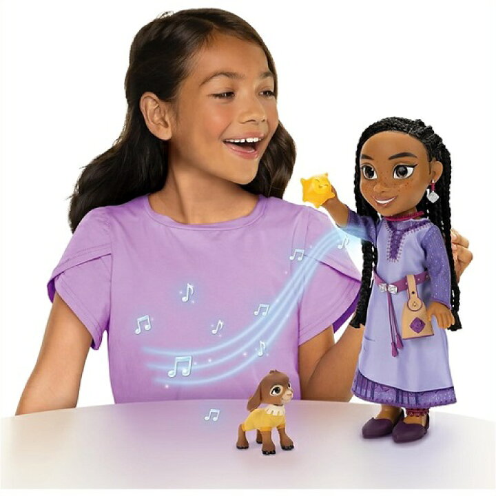 楽天市場】【Disney Wish】 ディズニー ウィッシュ 歌うアーシャ人形 