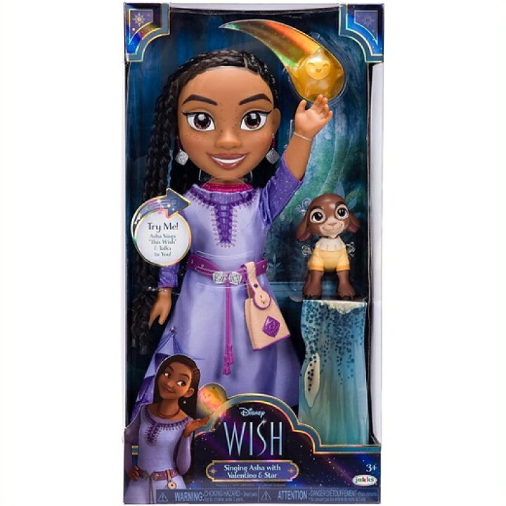 楽天市場】【Disney Wish】 ディズニー ウィッシュ 歌うアーシャ人形 