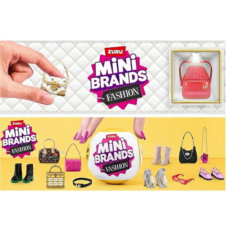 楽天市場】【5 Surprise 】Mini Brands ミニ ブランズ Mini Fashion 