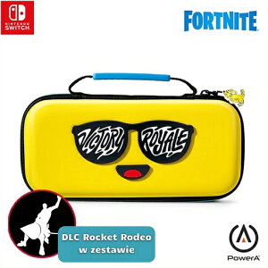 【Nintendo Switch】 ニンテンドー スイッチ スイッチライト 有機EL 兼用 フォートナイト ピーリー ロケットロデオ エモートコード付属 トラベルケース/任天堂/プロテクション ケース/キャリング