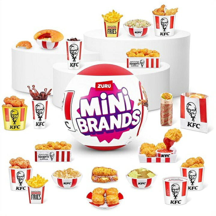 楽天市場】【5 Surprise 】 Mini Brands ミニブランズ KFC 
