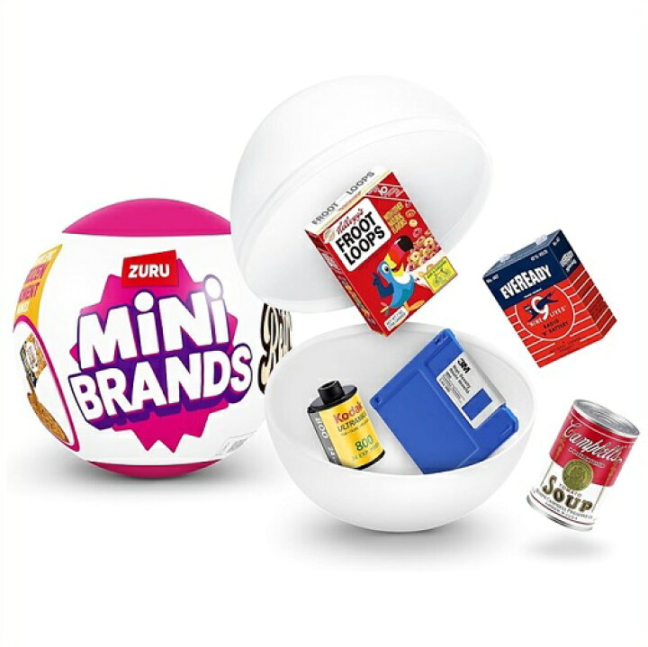 楽天市場】【5 Surprise 】 Mini Brands ミニブランズ レトロ 