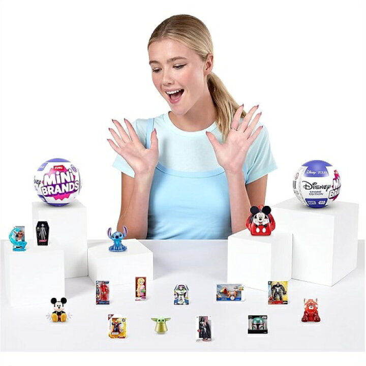 楽天市場】【5 Surprise 5サプライズ 】 Mini Brands Disney ミニ 