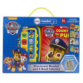 【Paw patrol】 パウパトロール ミーリーダー ジュニア Me Reader Electronic Reader Jr. 8-Book Library 絵本8冊セット 英語の自動再生付き 英語絵本