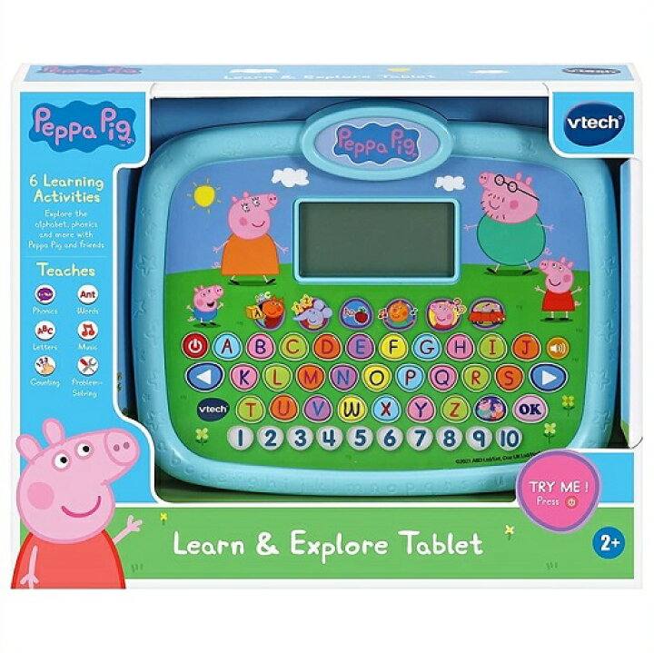 楽天市場】【VTech】 ペッパピッグ ラーン＆エクスプローラー 