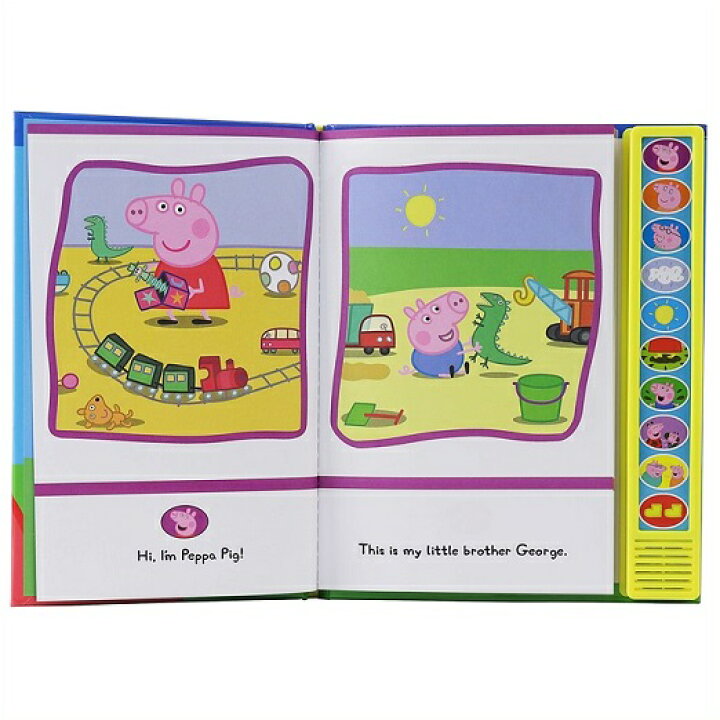 楽天市場】【Peppa Pig】 ペッパピッグ サウンドブック I