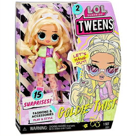 【L.O.L. Surprise! 】 LOLサプライズ トゥイーンズ シリーズ2 ファッションドール ゴールディ・ツイスト Tweens Fashion Doll series2 Goldie Twist ティーンズ/おもちゃ/人形/LOL サプライズ/lolサプライズ