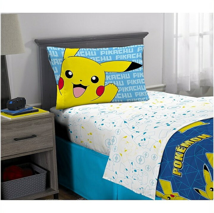 楽天市場】【Pokemon/ポケモン】 ピカチュウ シングル 布団セット 収納  