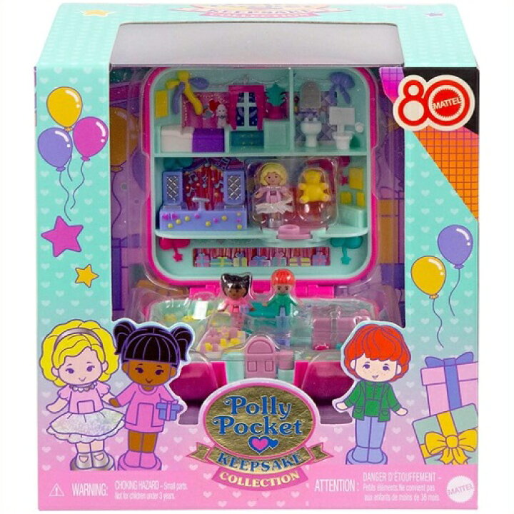 楽天市場】Polly Pocket ポーリーポケット マテル創立80周年記念 