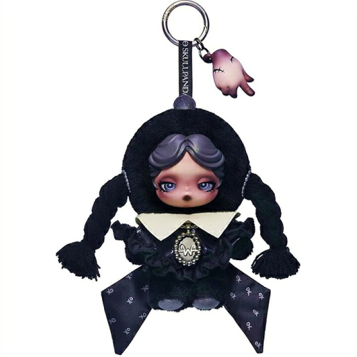 楽天市場】正規品 POP MART SKULLPANDA × Wednesday NY限定 スカル 