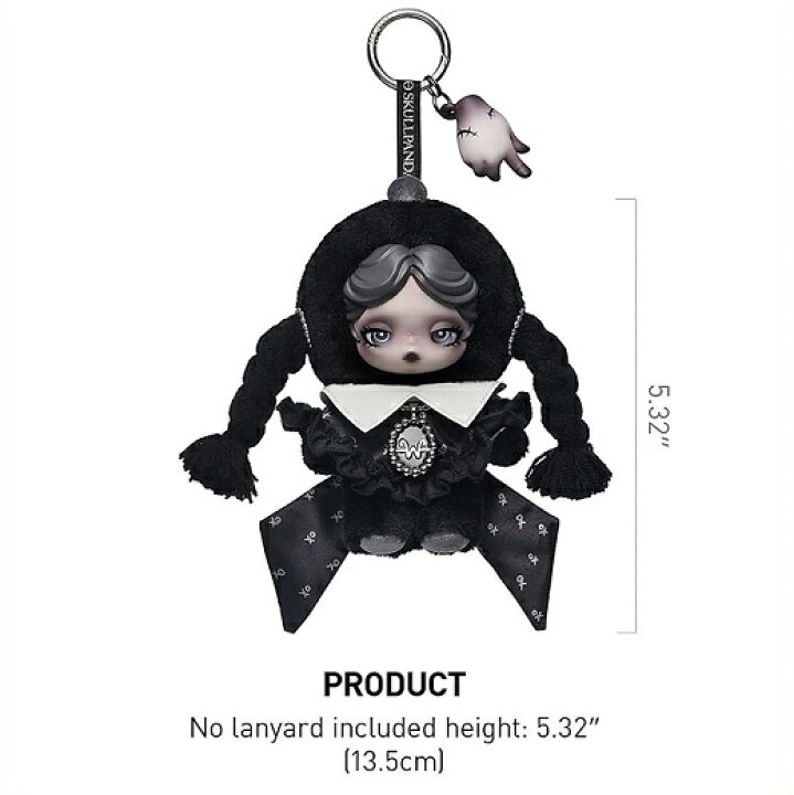 楽天市場】正規品 POP MART SKULLPANDA × Wednesday NY限定 スカル 