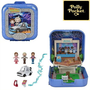 Polly Pocket �|�[���[�|�P�b�g �o�b�N�E�g�D�E�U�E�t���[�`���[ �R���p�N�g BTTF/Back to the Future/�t�B�M���A/�}�e��/��������/�N���X�}�X/�a����