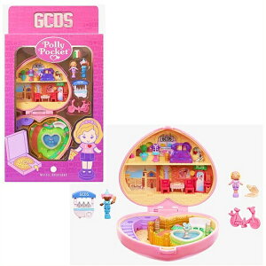 Polly Pocket �|�[���[�|�P�b�g × GCDS �R���p�N�g �}�C�N���h�[�����v���C�Z�b�g/�R���p�N�g/�t�@�b�V�����n�E�X/�t�B�M���A/�}�e��/�~���m/��������/�N���X�}�X/�a����