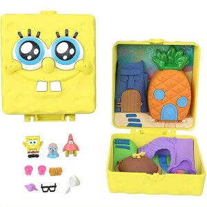 Polly Pocket �|�[���[�|�P�b�g �X�|���W�{�u �R���{���[�V���� �p�g���b�N�l�`�ƃv���C�Z�b�g �y�b�g�̃Q�C���[/�R���p�N�g/�t�B�M���A/�}�e��/��������/�N���X�}�X/�a����