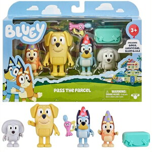 �f�B�Y�j�[ �W���j�A Bluey �u���[�C �v���[���g�n���Q�[�� Pass The Parcel /�u���[�C/�r���S/���b�L�[�̃p�p/���C��/�v���[���g����/��������/�N���X�}�X/�t�B�M���A/�t�@�~���[