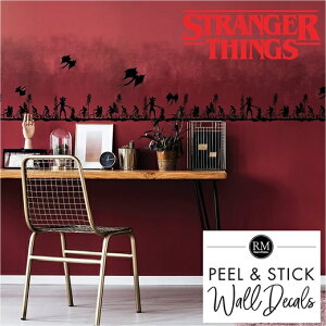 �yRoommates�z Stranger Things �X�g�����W���[�E�V���O�X �t�H���X�g�E�V�[�� �E�H�[���X�e�b�J�[ �u���b�N/�f�J�[��/RMK5144SCS/�E�H�[���V�[��/�Ǘp/�ǎ�/���[�����C�c/�͂�����/�X�g�����W���[�V
