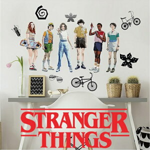 �yRoommates�z Stranger Things �X�g�����W���[�E�V���O�X �E�H�[���X�e�b�J�[/�f�J�[��/RMK4675SCS/�E�H�[���V�[��/�Ǘp/�ǎ�/���[�����C�c/�͂�����/�X�g�����W���[�V���O�X