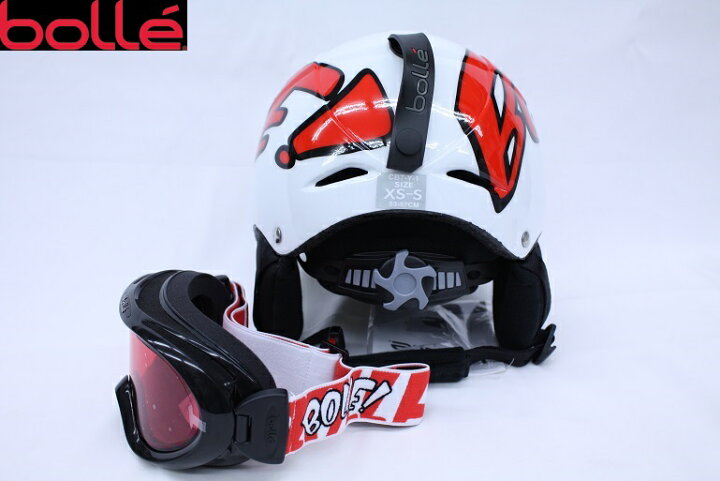 bolle - ゴーグルおまけつき！ボレーBOLLEヘルメットセットスキー 