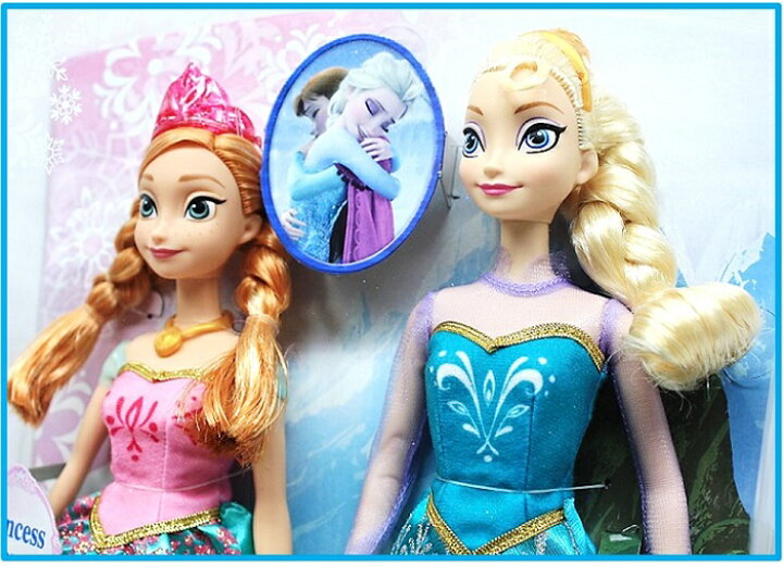 楽天市場 ｄisney ディズニー Frozen アナと雪の女王 アナ エルサ 着せ替え人形 ディズニープリンセス アナ雪 身長約30cm お人形 ドール 着せ替え人形 フィギュア おもちゃ 女の子用 ドレス クリスマスプレゼント ａｊマート