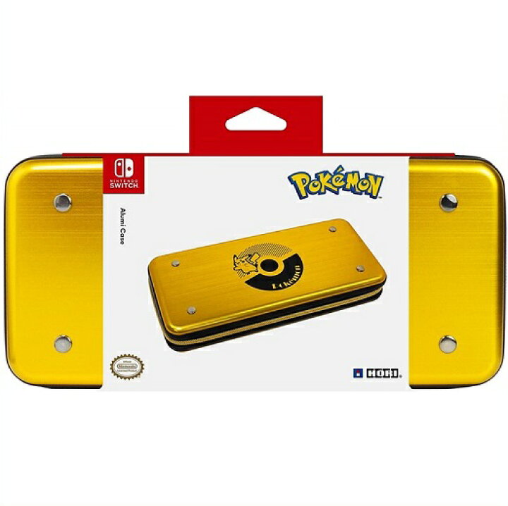 楽天市場 Nintendo Switch ニンテンドー スイッチ アルミケースポケットモンスター ピカチュウ 任天堂 Hori ホリ ポケモン スウィッチ ハードケース トラベルケース キャリングケース ａｊマート
