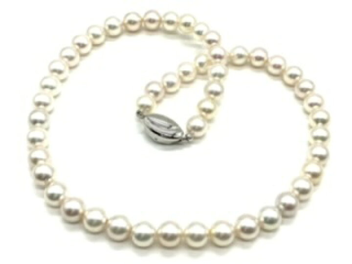 楽天市場】【日本製】アコヤ 本真珠 パール ネックレス 8.0～8.5mm珠  