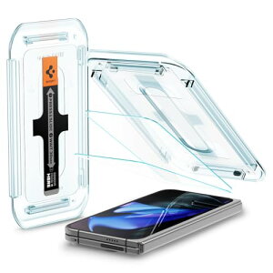 Spigen Pixel 9 Pro Fold �K���X�t�B���� Google Pixel 9 Pro Fold �w��F�� �Ή� �ی�t�B���� �\��t���L�b�g�t�� 9H�����K���X �i�m�R�[�e�B���O ��U�h�~ 2����