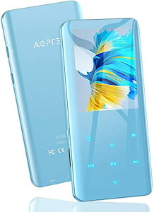AGPTEK MP3v[[ Bluetooth5.2 mp3vC[ 3DȖ 32GB yv[[ Xs[J[ HIFI 2.4C` fW^I[fBIv[[ ^ FMWI _CNg^ ő128GB܂Ŋg