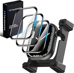 u2022fvTALENANA for Apple Watch tB 45mm 44mm 41mm 40mm KChgt PET Yf@ AbvEHb` Series 7/6/SE/5/4pیtB 3DȖʃJo[ Sʕی t