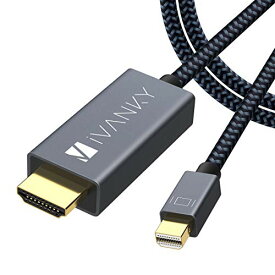 Mini DisplayPort HDMI 変換 ケーブル iVANKY フルHD1080P対応/3M Thunderbolt to HDMIケーブル, Surface Pro/Dock, Mac, MacBook Air/Pro, iMac, ディ