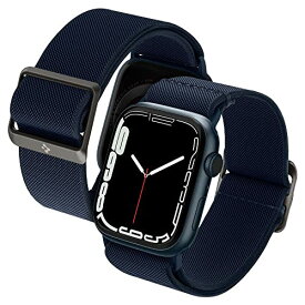 Spigen コンパチブル Apple Watch バンド 49mm | 45mm | 44mm | 42mm ソロループ スポーツ 調整可 ファブリック 一体型 軽量 速乾 柔軟 Apple Watch Ultra 8 SE2 7 6 SE 5 4