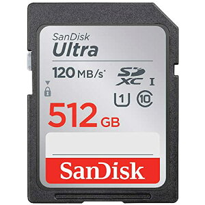 TfBXN Ki SDJ[h 512GB SDXC Class10 UHS-I ǎő120MB/s SanDisk Ultra SDSDUN4-512G-GHJNN VpbP[W