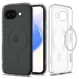 Spigen Made for Google �����F�� Pixel 10a �P�[�X MagSafe�Ή� �ČRMIL�K�i ���� �X�g���b�v�z�[�� �ϏՌ� �E���g�� �n�C�u���b�h �}�O�t�B�b�g (�N���A �O���t�@�C�g) ACS11277