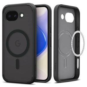 Spigen Made for Google �����F�� Pixel 10a �P�[�X MagSafe�Ή� �ČRMIL�K�i ������ �X�g���b�v�z�[�� �ϏՌ� �E���g�� �n�C�u���b�h �}�O�t�B�b�g (�t���X�g �u���b�N) ACS11278