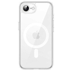 JETech iPhone 17e (2026) / iPhone 16e�p �}�O�l�b�g �P�[�X MagSafe�Ή� �Ռ��z�� �o���p�[�J�o�[ �����h�~ �N���A�o�b�N 6.1�C���`�f�B�X�v���C (�N���A)