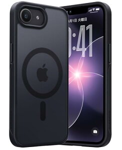 CASEKOO iPhone 17e �p�P�[�X �����xMagSafe�Ή� OISafe�[�d�ی� 3�{�ČRMIL�K�i �ϏՌ� ����~�� �w��h�~ �}�b�g�d�ク? �}�O�l�b�g���� �Ռ��z�� ��� �X�g���b�v�z�[���t�� �X�}�z�X�^���h�t�� iPhon