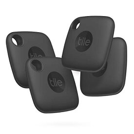 Tile Mate (2022) 4個パック 電池寿命約3年 探し物 / スマホが見つかる 紛失防止 スマートスピーカー対応 Compatible with Alexa認定製品 日本正規代理店品