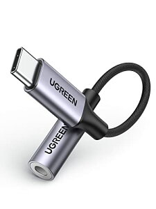 nC] UGREEN USB C CzWbN ϊ USB C CzϊA_v^[ Type C-3.5mm ϊA_v^ DAC 24bit/96KHzΉ Hi-FiΉ TRRS/4 ^Cvc Cz ϊ ϋv