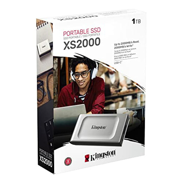 楽天市場】キングストン 外付け SSD 1000GB 1TB USB3.2 Gen2x2 読出 