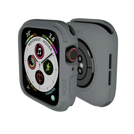 elkson アップルウォッチ カバー Apple Watch 41mm 40mm用, 頑丈なバンパー Apple Watch SE iWatch Series 7 6 5 4用,Quattro Series ケース Bumper Cases グレー