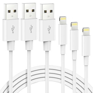 iphone [dP[u 2023Vi MFiFؕi USB-A to Lightning P[u 2M 3{Zbg }[d ő2.4A f[^] fh~ ϋvRlN^̗p iPhone14/14 Pro/14 ProMax/iPh