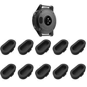 Miimall 10枚セット 汎用GARMIN ガーミン 用防塵プラグ Approach S70/Forerunner 965/265/255/Fenix 7/7X/7S/5/5S /5X/6/6S/6X/Instinct/Instinct 2/2S/