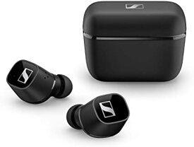 Sennheiser ゼンハイザー Bluetooth 完全ワイヤレスイヤホン CX 400BT True Wireless BLACK, ドイツ本社開発7mmドライバー、LDSアンテナ、Bluetooth 5.1、aptX、AAC、バッテリー持続時間