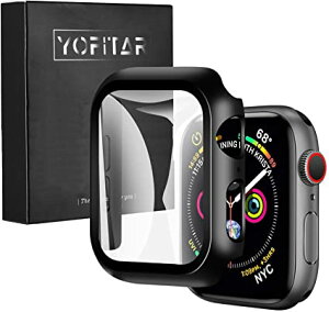 YOFITAR Apple Watch p P[X Apple Watch Ultra 2/Ultra/9/8/7/SE2/6/SE/5/4/3/2/1 AbvEHb`یJo[ KXtB ̌^ PCf Sʕی ^ ȒP ϏՌ ߗ wh~ h~ (44mmC