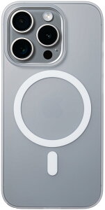 CASEFINITE THE FROST AIR ULTRA MAGNETIC tXgGAEg}OleBbN iPhone 15 Pro Ή 1.0mm  v 㔖^P[X MagSafeΉ ACXzCg FAUM15P61W
