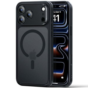 3�{�ČRMIL�K�i MagSafe�Ή� ESR iPhone 17 Pro �P�[�X ���C�����X�[�d �X�g���b�v�z�[���t�� �G�A�K�[�h�R�[�i�[ 25W�����[�d Qi2.2�Ή� 4H���ɋ����w�� ���h�~ ����~�� �w��h�~ �ϏՌ� �ω��� �}�O