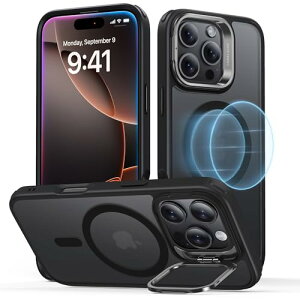 �����Y�X�^���h���� Magsafe�Ή� ESR iPhone 16 Pro �P�[�X �ČRMIL�K�i�̕ی� �J�����R���g���[�� �ω��� �ϏՌ� �B��X�^���h ��Phone16Pro �P�[�X �X�}�z�P�[�X ���h�~�w�� �A�C�t�H�� 16 �v���Ή� iph