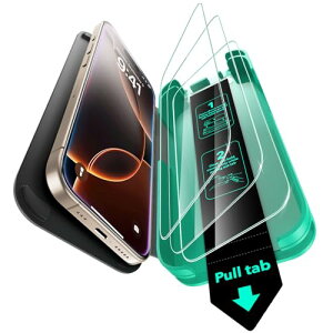 3bŊ 50kgϏՌ ESR iPhone 16 Pro Max KXtB 9H KXXN[یtB3 Phone16ProMax p CA zRt[ iPhone16promax pKX RKi
