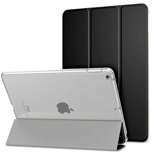 MoKo iPad 9.7 P[X 2018/2017 iPad 9.7^یJo[ X^hP[X I[gX[vΉ PUU[PC n}CNt@Co[ y ^ /h~ X}[gP[X }bg Black