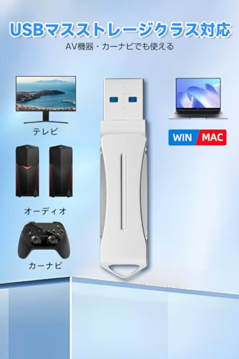 楽天市場】4TB 大容量 USBメモリ 2in1 スマホ使用可 Phone PC対応可 
